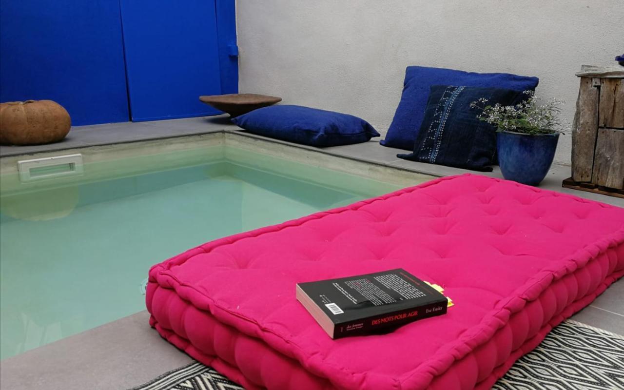 Chambres Dhotes Cocon Du Sud Nimes Bagian luar foto